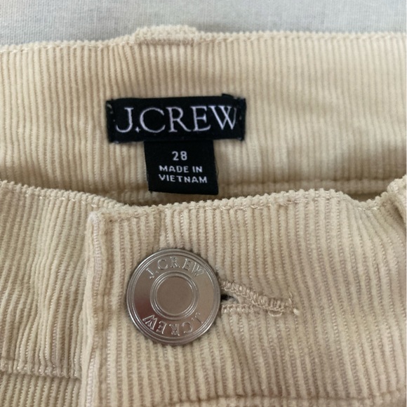 Like new J Crew corduroys cream sz 28 - Picture 4 of 11